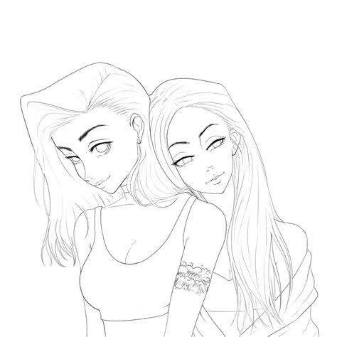 Tessa And Lynn In My Style Rdigitalart