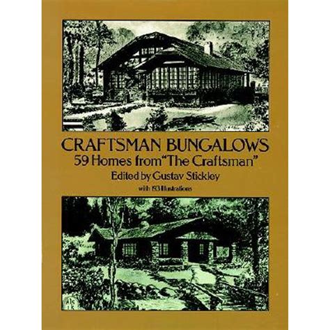 Pre Owned Craftsman Bungalows Homes From The Craftsman Paperback