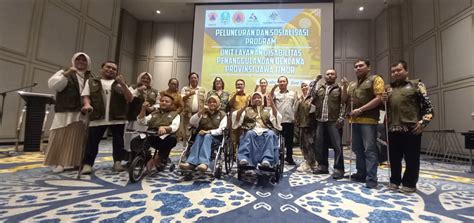 BPBD Jatim Luncurkan ULD PB Ajak Disabilitas Siap Siaga Bencana Siap