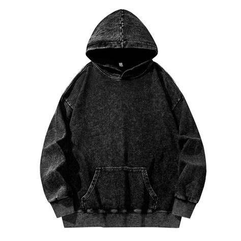 Bilqis Mens Oversized Cotton Hoodie On Clearancebasic Solid Hooded Sweatshirt Big And Tall