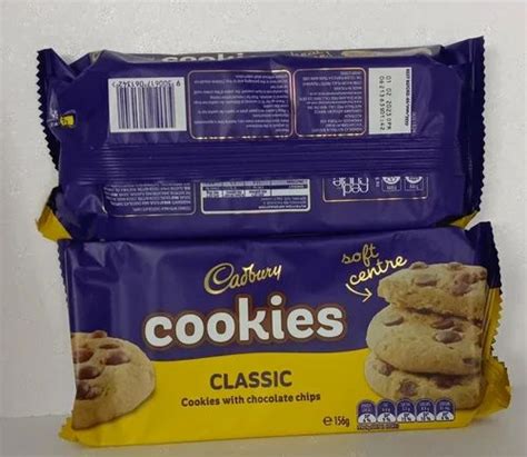 Cadbury Classic Chocolate Chip Cookies Packaging Size 156g At Rs 100