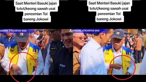 Viral Menteri Basuki Jajan Tutut Saat Kunjungan Ke Pasar Polos Tawari