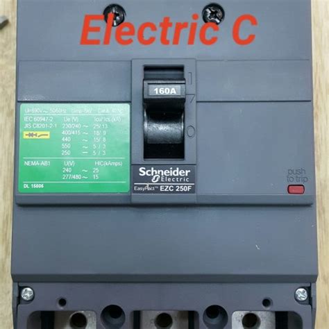 Jual Schneider Electric Merlin Gerin Mccb Ezc F Nfb Phase