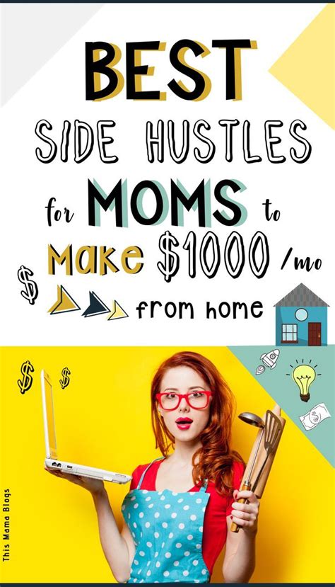 9 Best Side Hustles For Moms To Make 1000 Per Month From Home This