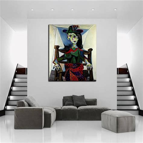 Vault W Artwork Dora-Maar-Au-Chat by Pablo Picasso - Wrapped Canvas Print | Wayfair.ca