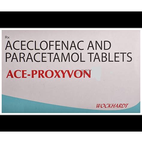 Ace Proxyvon Tablet 100Mg 325Mg 10S Pharmacy360