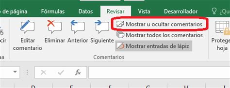 Utilizaci N De Los Comentarios En Excel Tutorial Excel