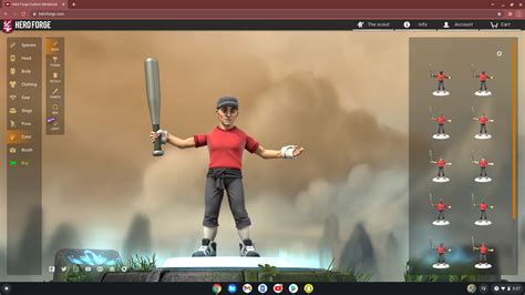 BONK! Tf2 scout! :) : r/HeroForgeMinis