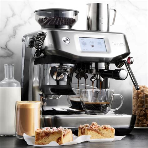 Breville Barista Touch Impress Espresso Machine Williams Sonoma