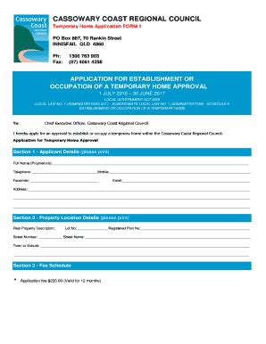 Fillable Online ECM 2313981 V2 Forms Application For Temporary Home