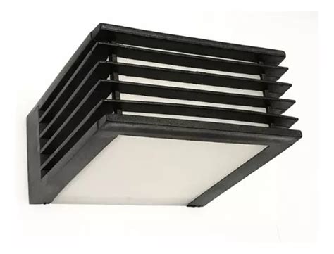 Aplique Pared Exterior Bidireccional 1 Luz Apto Led Moderna En Venta En