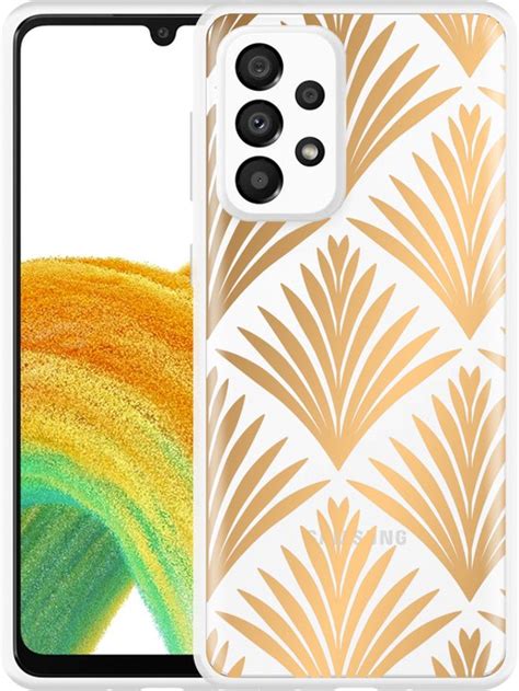 Samsung Galaxy A Hoesje Art Deco Gold Designed By Cazy Bol