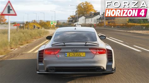 Forza Horizon 4 Audi RS7 Sportback WIDEBODY Gameplay YouTube