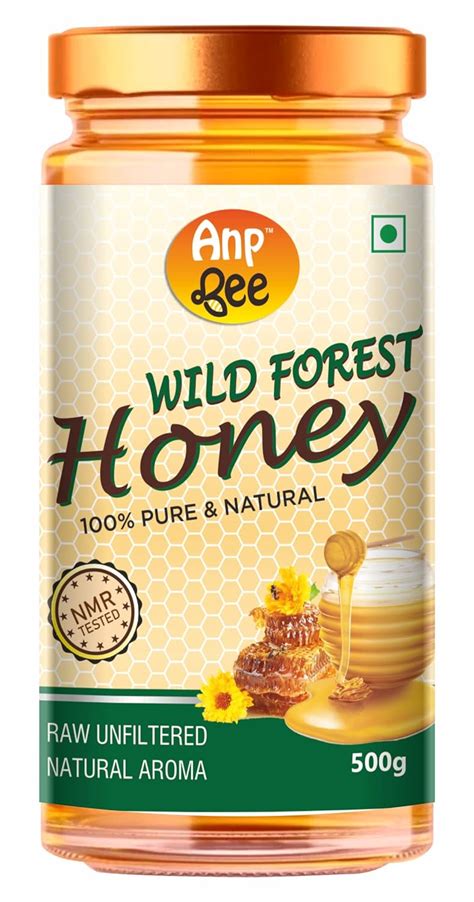 Anp Bee Raw Unpasteurized Wild Forest Honey With Natural Aroma