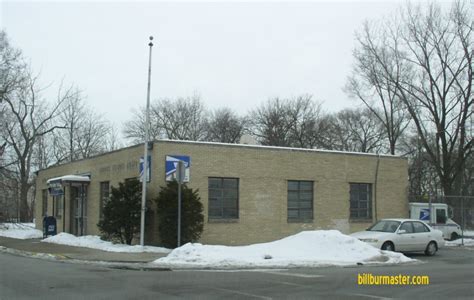 Looking southeast at the Robbins Post Office. (February, 2009)