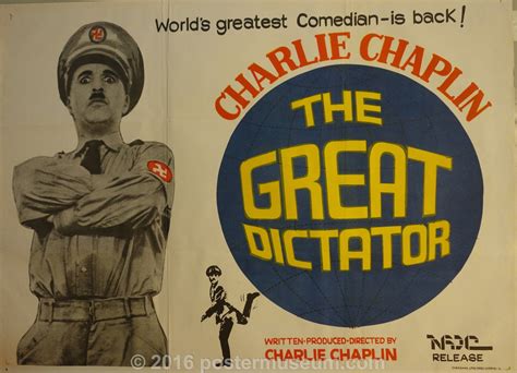 The Great Dictator Poster Museum