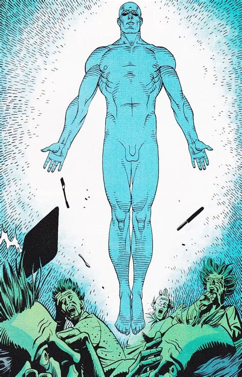 Dr Manhattan Comic Books Art Comic Art Watchmen