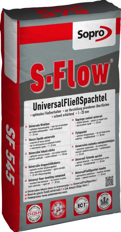 Sopro Sf S Flow Universalfliessspachtel Mm Kg Sack