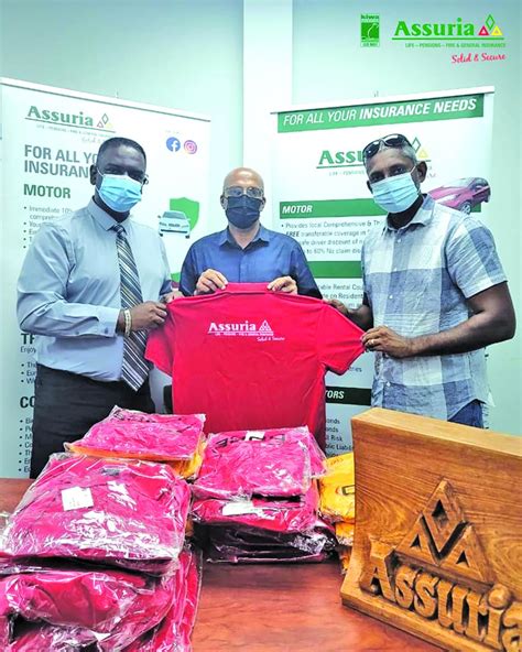 Assuria Insurance Company Makes Big Contributions To Lgc Caddies Guyana Times