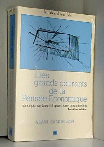 Amazon fr Les grands courants de la pensée économique Livres