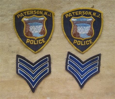 Vintage Police Patches-paterson, Nj | Sell - Trade: Everything Else ...