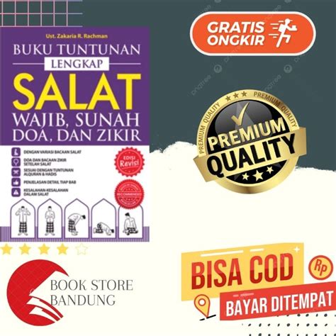 Jual Buku Tuntunan Lengkap Salat Wajib Sunah Doa Dan Dzikir EDISI