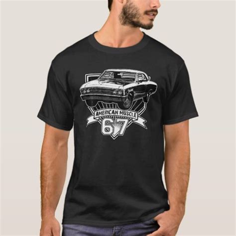 Chevy Chevelle Shirts Muscle Car Tees American Muscle Car T Shirts