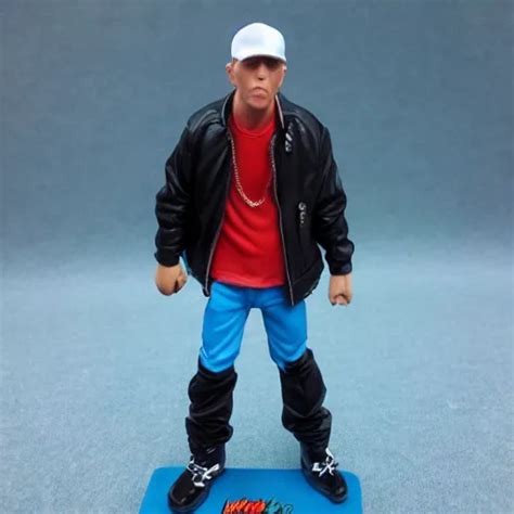 Eminem Cosplay Tracey Stop Motion Vinyl Action Stable Diffusion