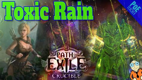 Path Of Exile Toxic Rain Build Pathfinder Ranger In Poe