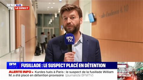 Kurdes Tu S Paris Le Suspect A T Mis En Examen Et Le Juge Des