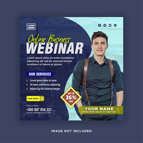 Webinar Ao Vivo De Marketing Digital E Postagem De M Dia Social