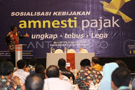 Sosialisasi Amnesti Pajak Antara Foto