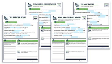 Printable Kjv Bible Worksheets