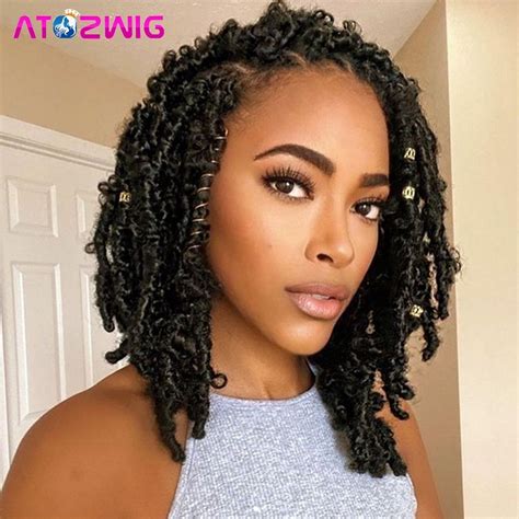 Short Afro Dreadlock Braided Wigs For Black Women Wish Natural Hair Styles Twist Hairstyles