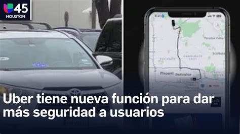 Uber lanza nueva función para que conductores y pasajeros se sientan