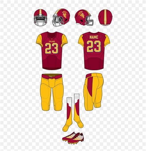 Jersey USC Trojans Football University Of Southern California Uniform T ...