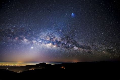 Apod 2014 February 12 Rocket Meteor And Milky Way Over Thailand