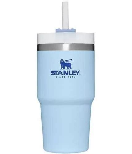 Vaso Stanley Quencher Tumbler 20oz 591ml Chambray Celeste