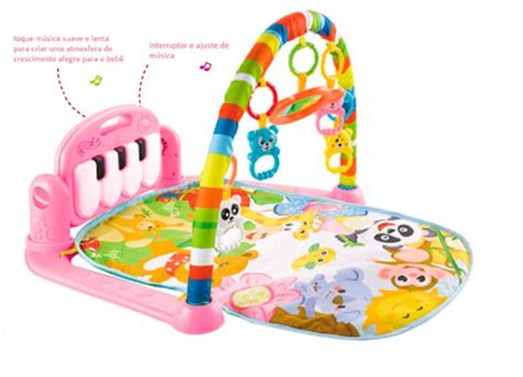 Tapete Ginásio baby Atividade Musical Piano Interativo Bebe LYZ BABY