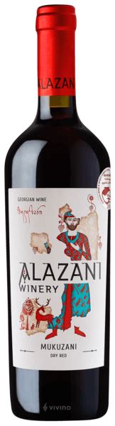 Alazani Winery Mukuzani Dry Red Vivino Us