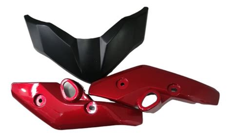 Plásticos O Tapas Cubre Foco Delantero Para Yamaha Fz16 Rojo Cuotas