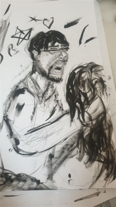 East Germany And West Germany Reunion I Drew This With A Eyeliner