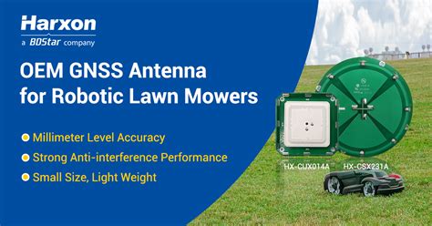 Harxon Brings High Precision Gnss Solution For Lawn Mowers