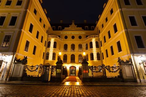 Hotel Taschenbergpalais In Olf Part Of Dresden Editorial Photography