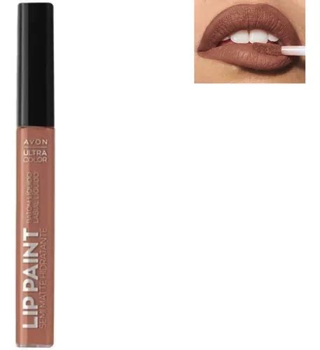 Batom Líquido Ultra Color Lip Paint Nude Delicado 7ml Avon