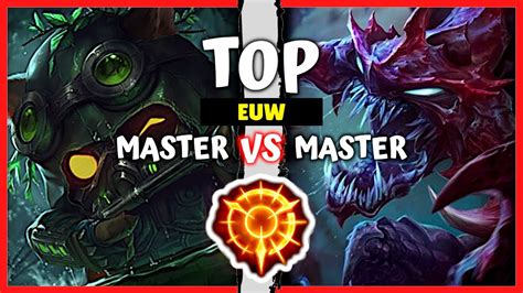 Master Teemo Top Vs Master Chogath Euw Rank S11 Youtube