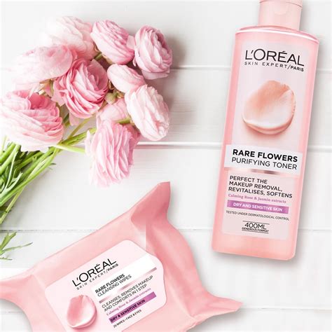 تونر پاک کننده و تسکین دهنده لورال فاین فلاورز LOreal Fine Flowers حجم ...