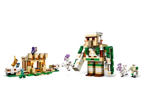 Lego Minecraft Forteca Elaznego Golema Por Wnaj Ceny