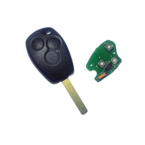 Button Remote Key With Va Blade Suit For Renault Clio Scenic Kangoo