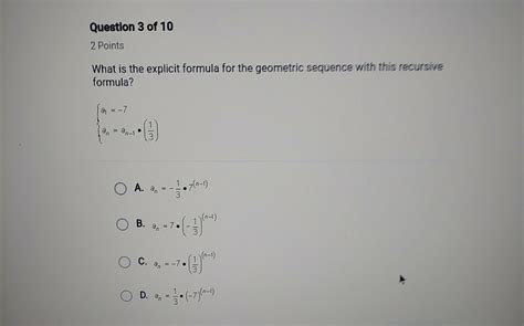 Explicit Formula For Geometric Sequence Macpikol